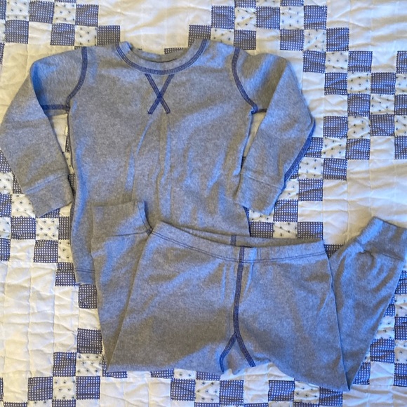 Pact Other - Pact Organic Gray Kids Pajamas